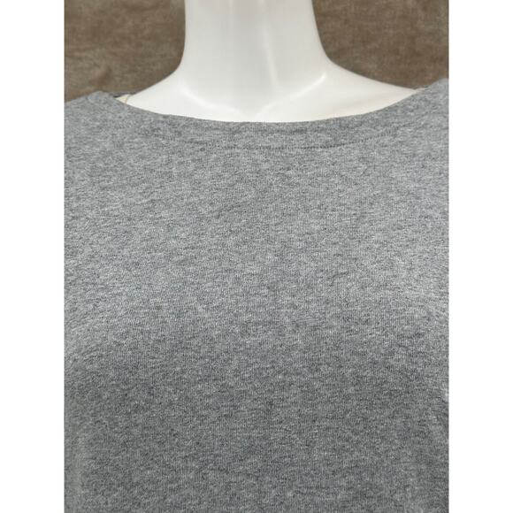 Urban Research Doors Dress Women 1 Gray Sweatshirt Organic Cotton Pockets Casual - Picture 2 of 10